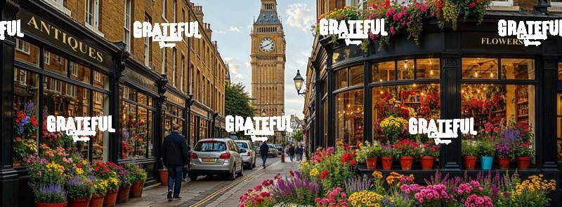 London Flower Shop panoramic