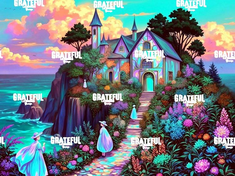 Summer Cottage In Bloom