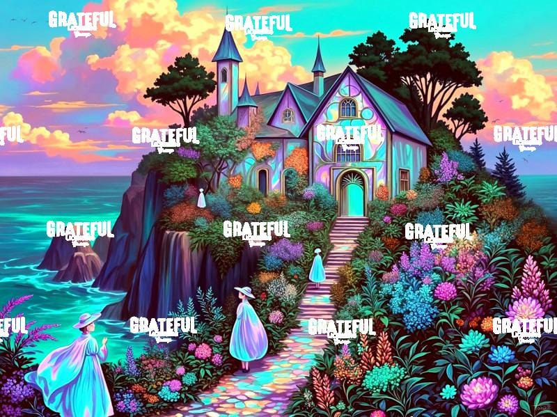 Summer Cottage In Bloom