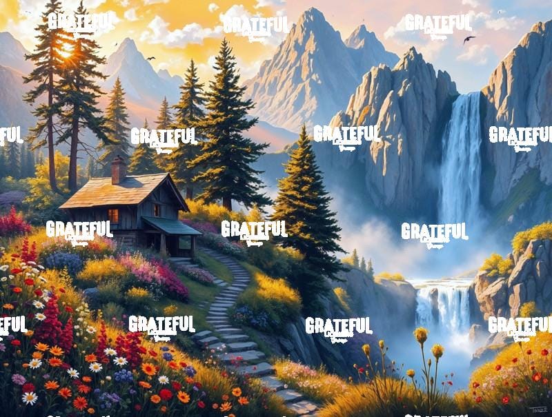 Sunset Cabin On The Edge