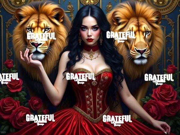 Kings and Queens (Woman with Lions)
