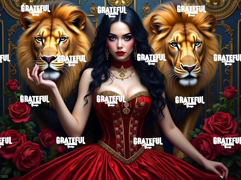 Kings and Queens (Woman with Lions)