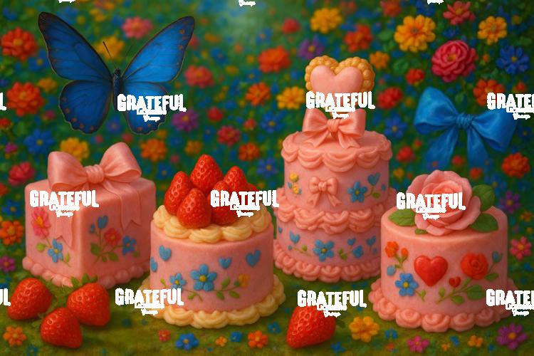 Pink Coquette Cakes