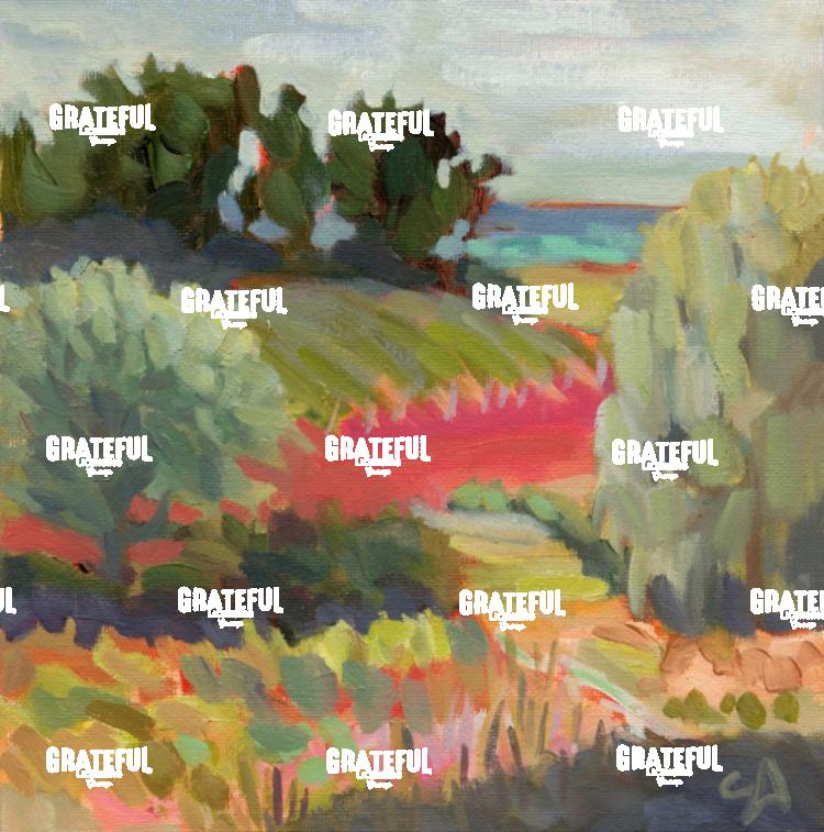 Winery Oil Painting