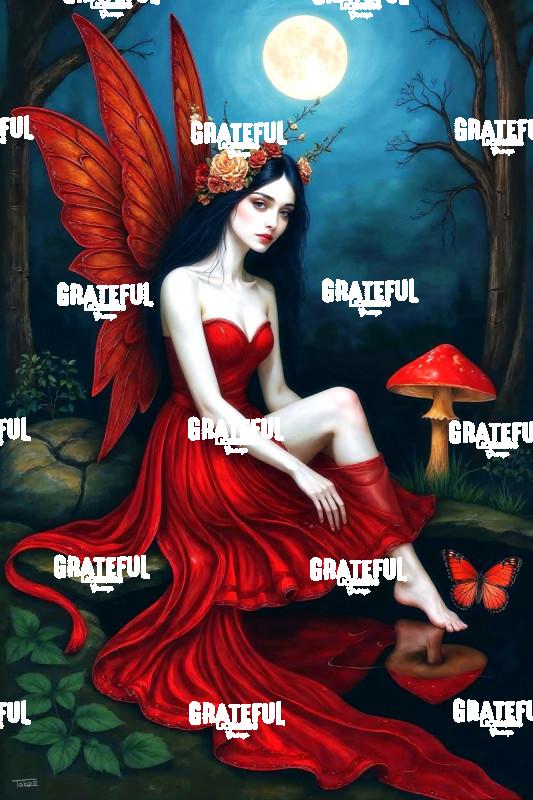 Red Silk and Moonlight