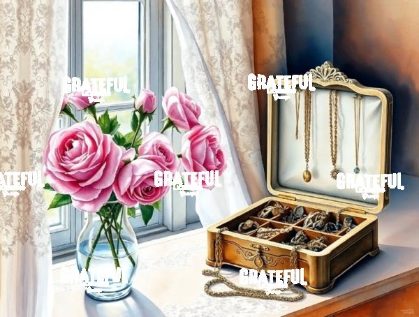 Jewelry Box and Roses