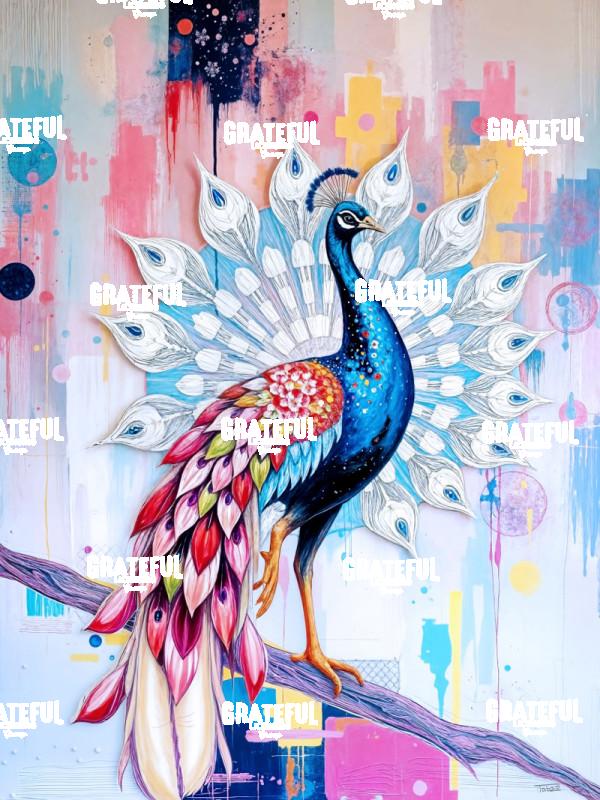 Postmodern Rainbow Peacock