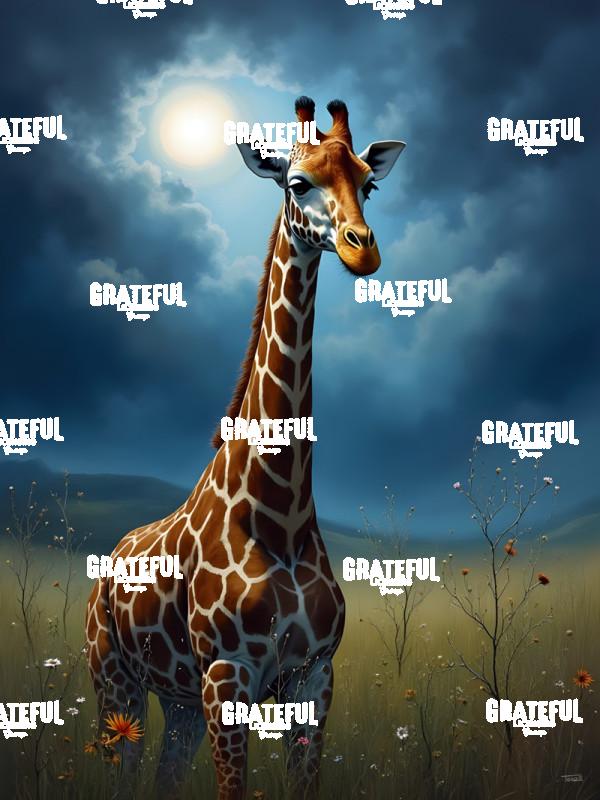 Moonlit Savanna Series Giraffe