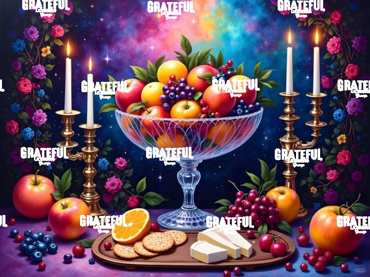 Candlelight and Fruit