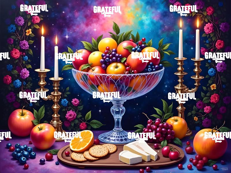 Candlelight and Fruit