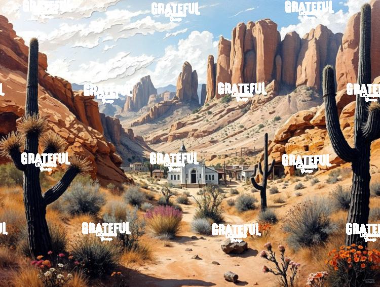 Old West Mining Town