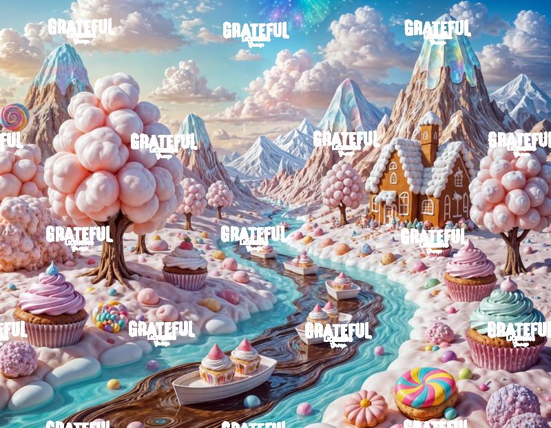 Cotton Candy Dreams Landscape