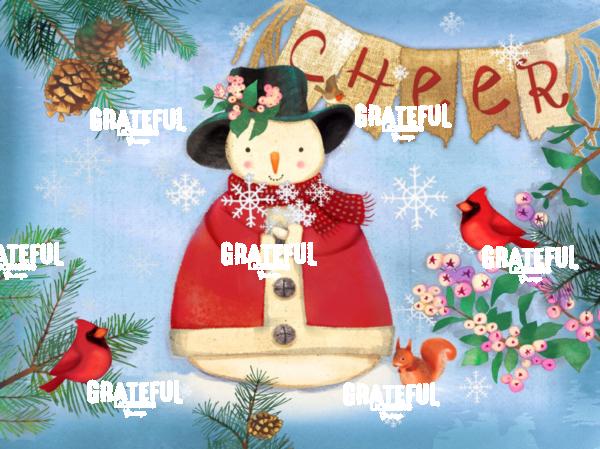 Christmas Cheer Snowman