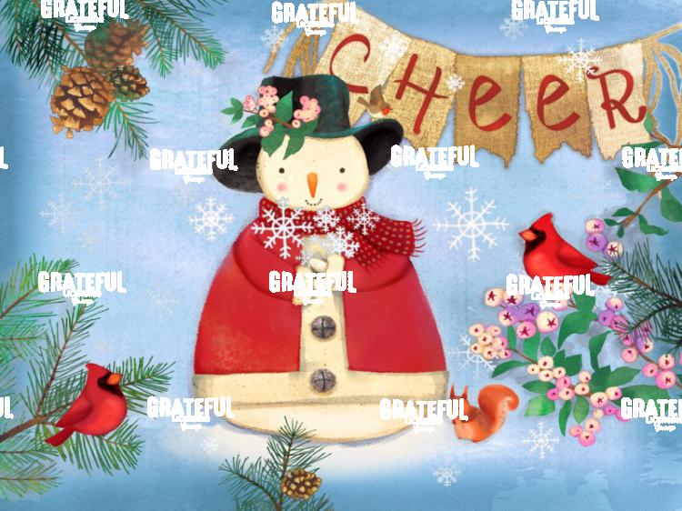 Christmas Cheer Snowman