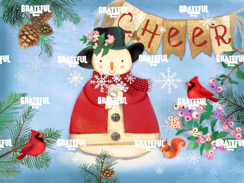 Christmas Cheer Snowman