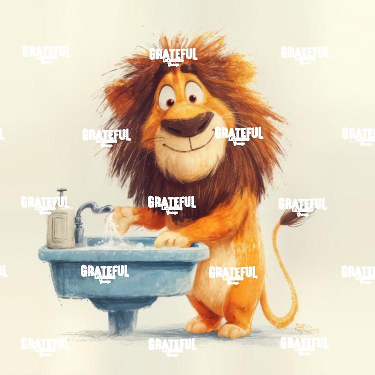 Washing your paws!