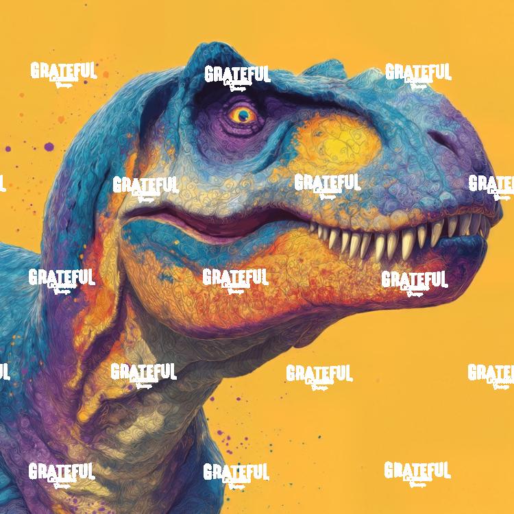 Colorful Dinosaurs, Tyrannasaurus Rex