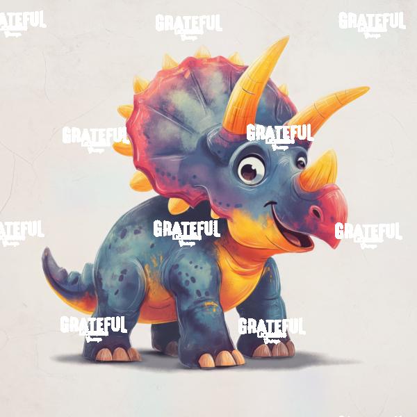 Colorcul Dinosaurs, Triceratops 2