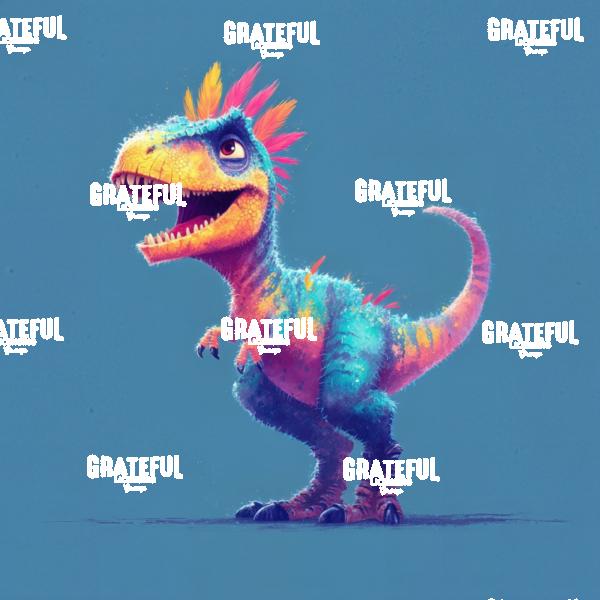 Colorful Dinosaurs, Rainbow Raptors 1