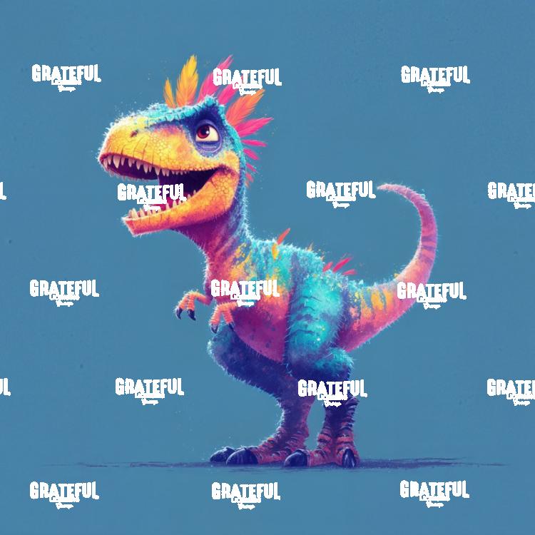 Colorful Dinosaurs, Rainbow Raptors 1