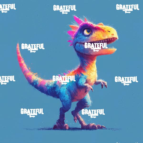 Colorful Dinosaurs, Rainbow Raptors 2