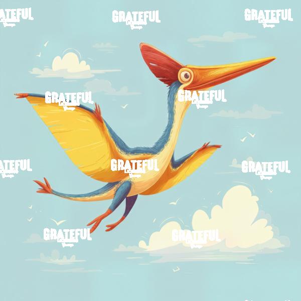 Colorful Dinosaurs, Pteradactyl 3