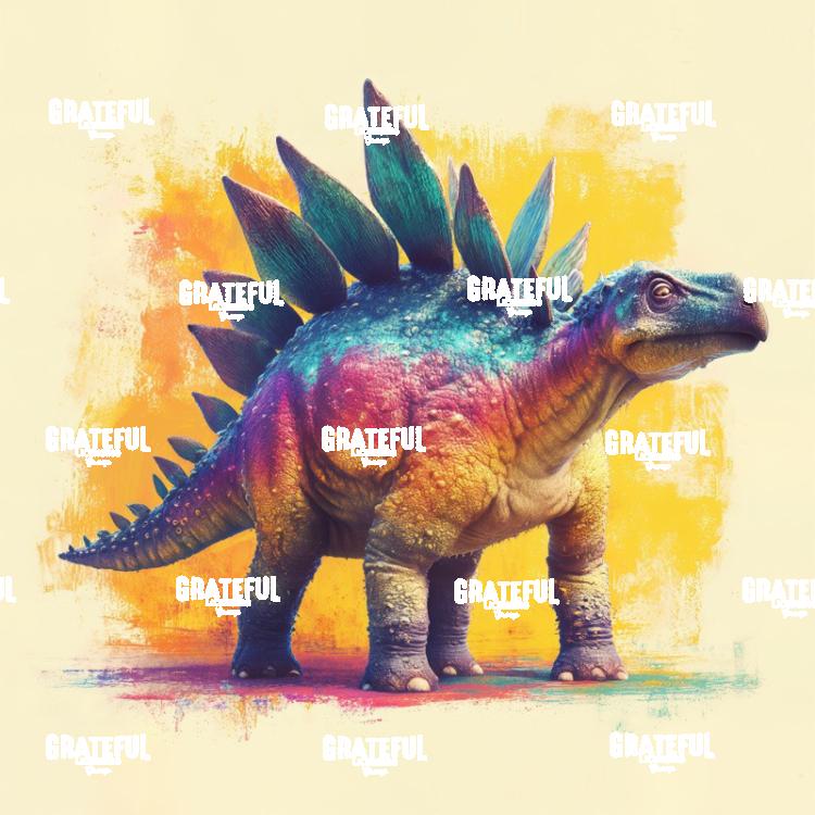 Colorful Dinosaurs, Ankylosaurus
