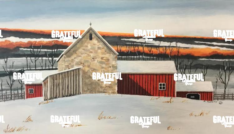Winter Barn