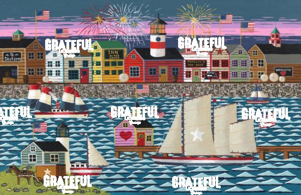 4th of July Harbor Pano