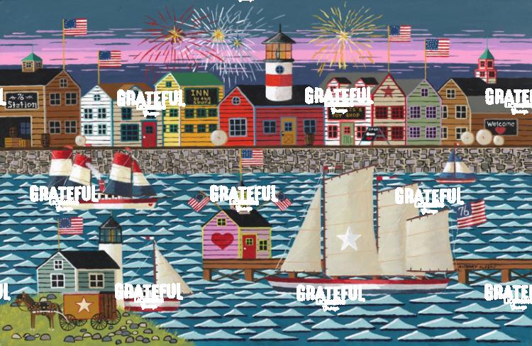 4th of July Harbor Pano