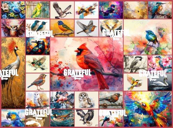 Collage Palette - Flight in Color