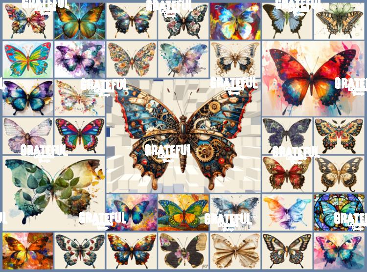 Collage Palette - Wings Unfolded