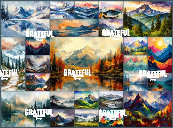Collage Palette - Great Summits