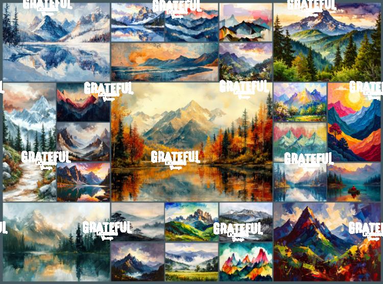 Collage Palette - Great Summits