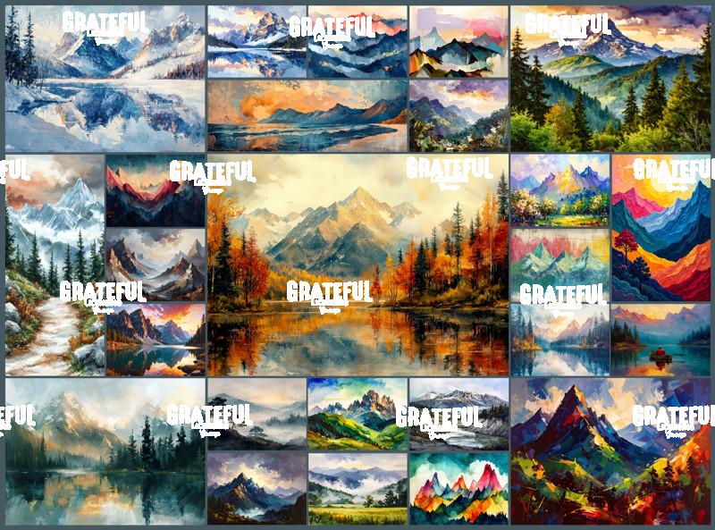 Collage Palette - Great Summits