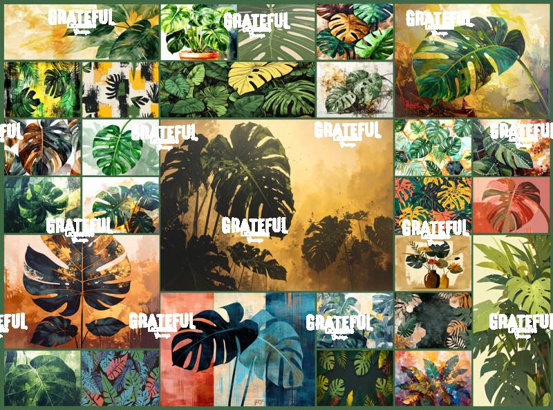 Collage Palette - Leafed Splendor