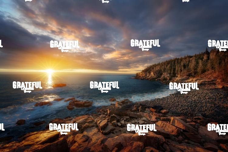 Sunrise at Otter Cliff
