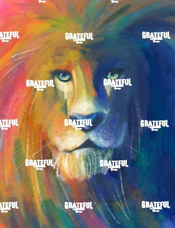 Colorful Lion