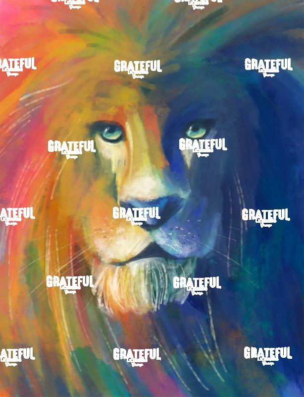 Colorful Lion