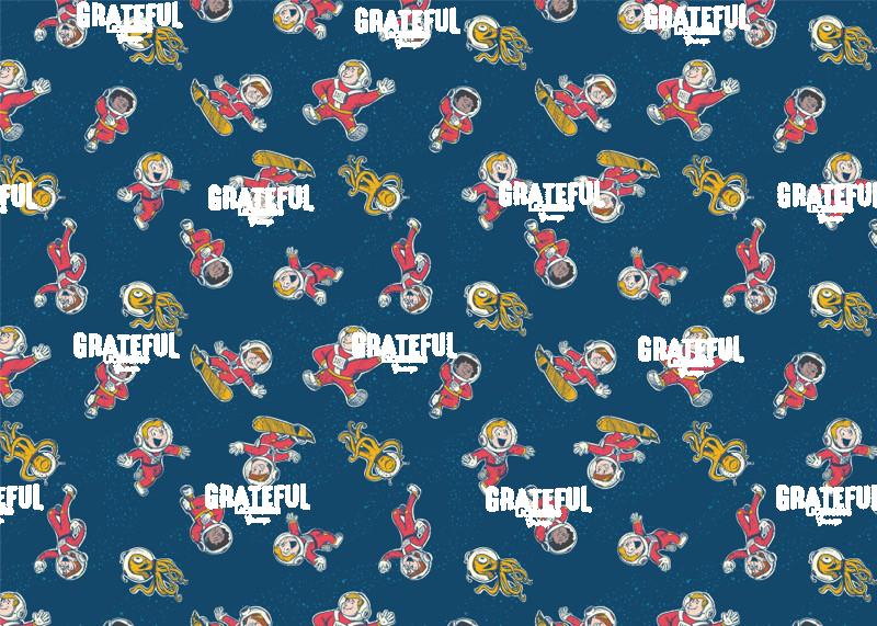 Space Cadets Pattern Free Floating Friendship