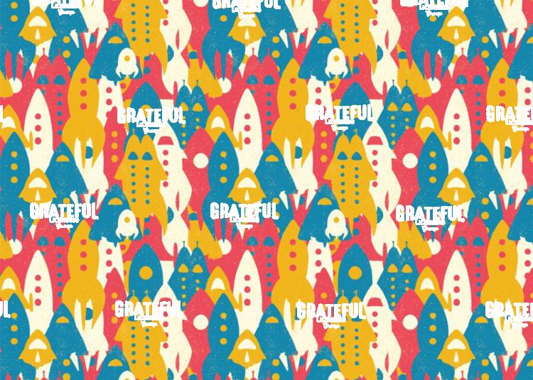 Space Cadets Pattern Blast Off