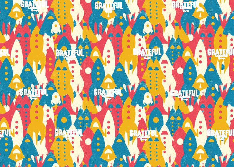 Space Cadets Pattern Blast Off