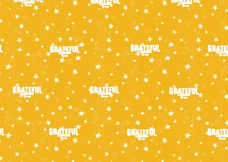 Space Cadets Pattern Yellow Stars