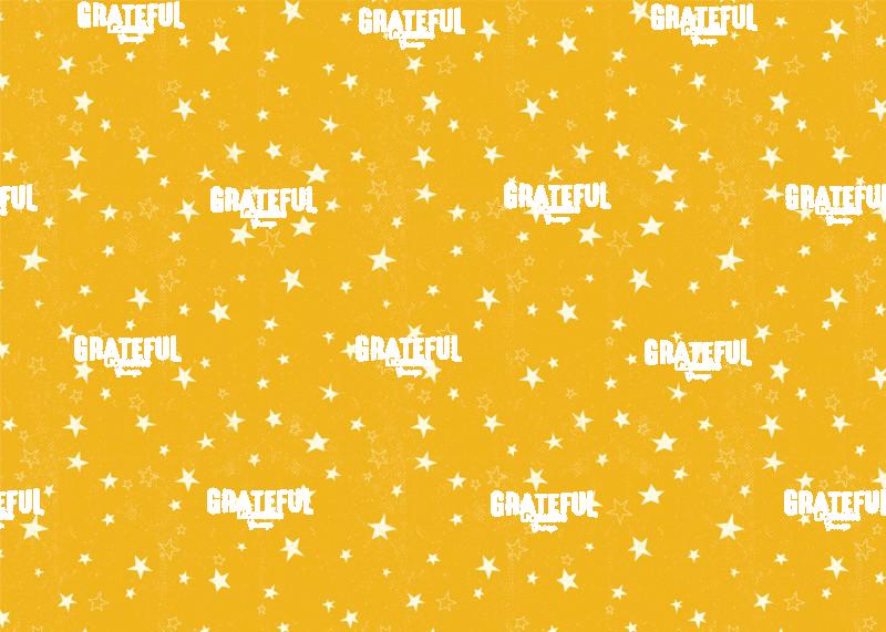 Space Cadets Pattern Yellow Stars
