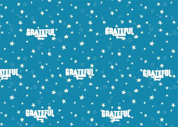 Space Cadets Pattern Light Blue Stars
