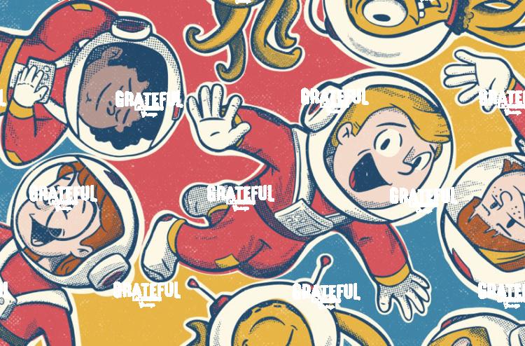 Space Cadets Notebook Cover