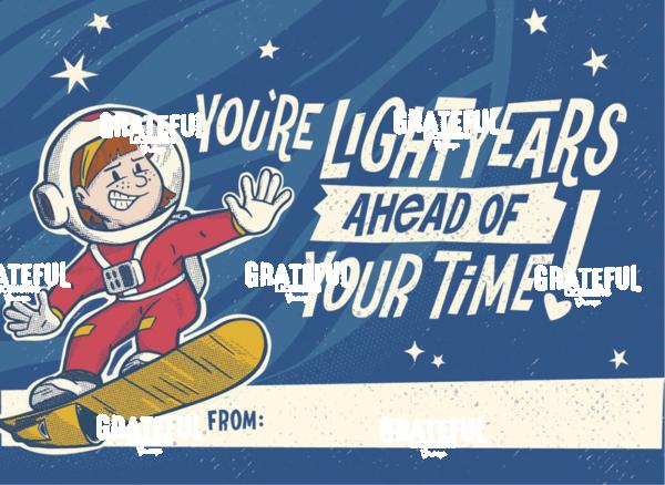 Space Cadets Valentines Light years