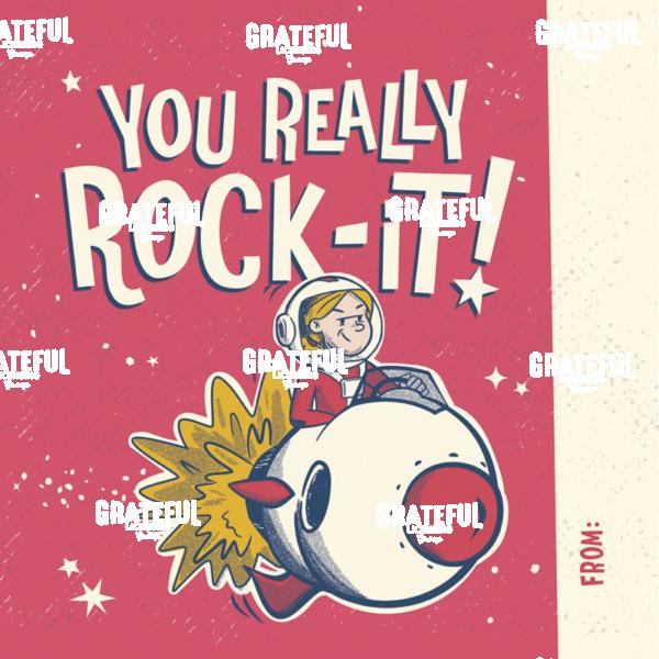 Space Cadets Valentine's Rock it