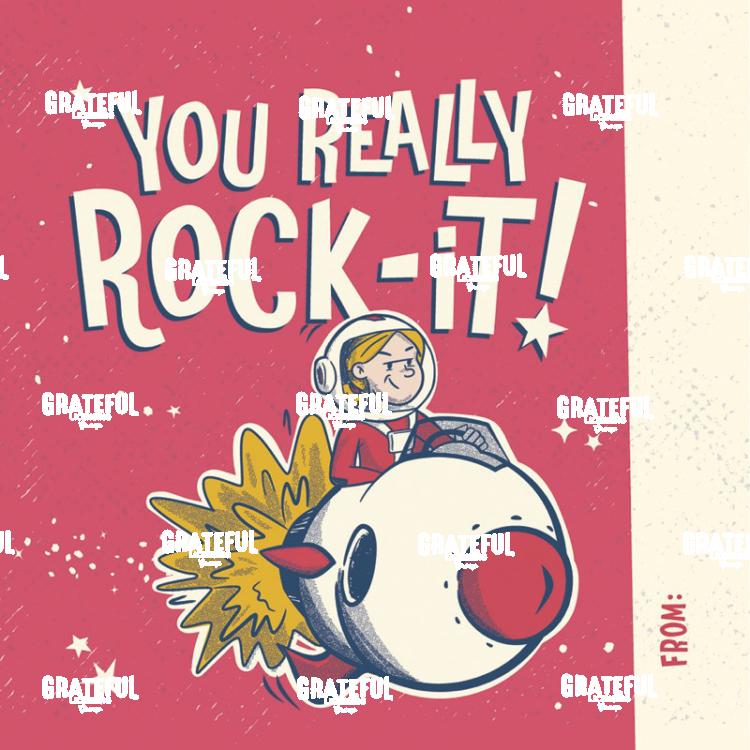 Space Cadets Valentine's Rock it
