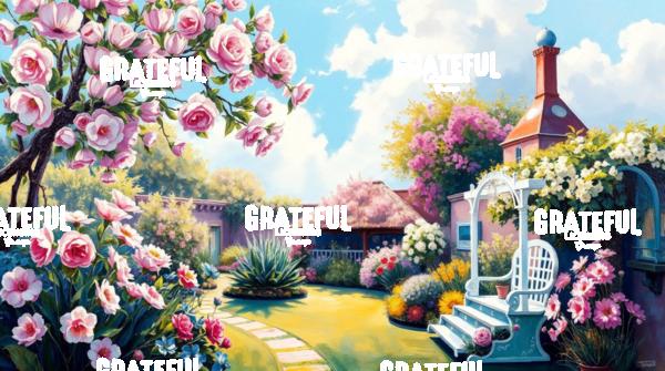 Pink Walled Garden
